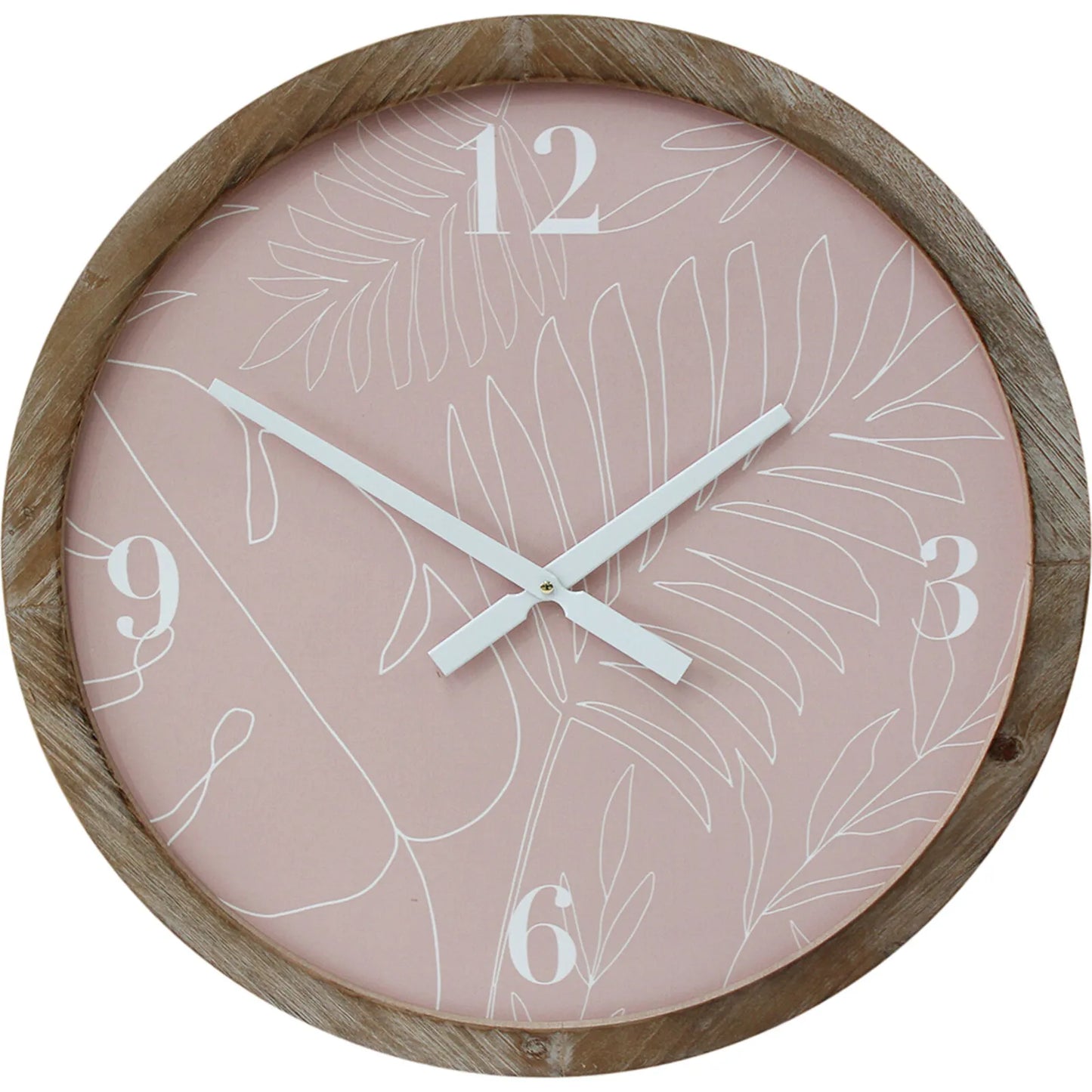 Clock Peach Palm 60cm