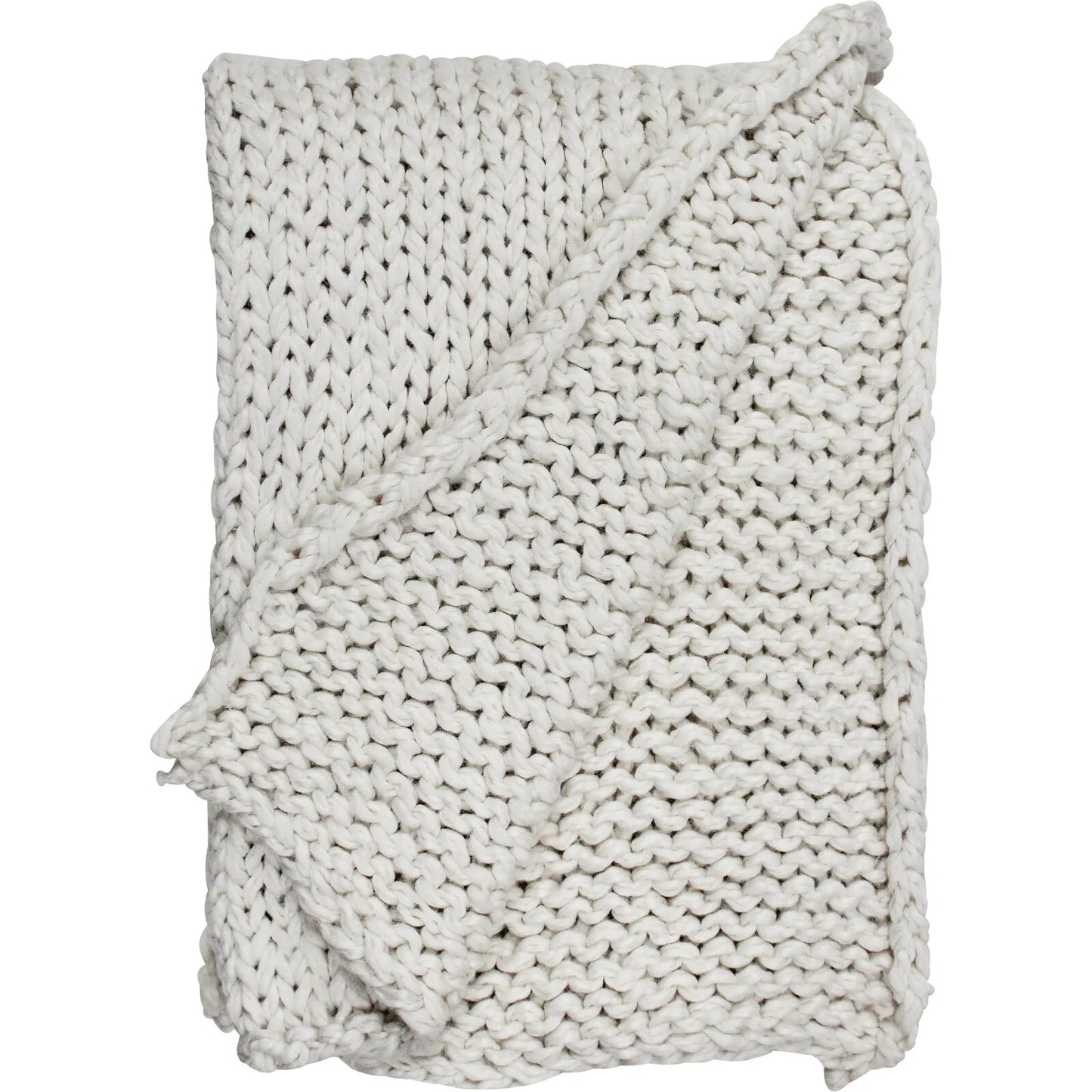 Chunky Knit Lily Throw