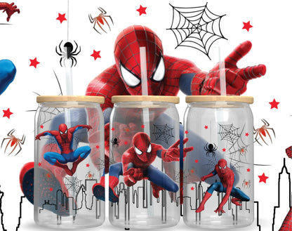 Glass Drinking Tumbler | Spiderman