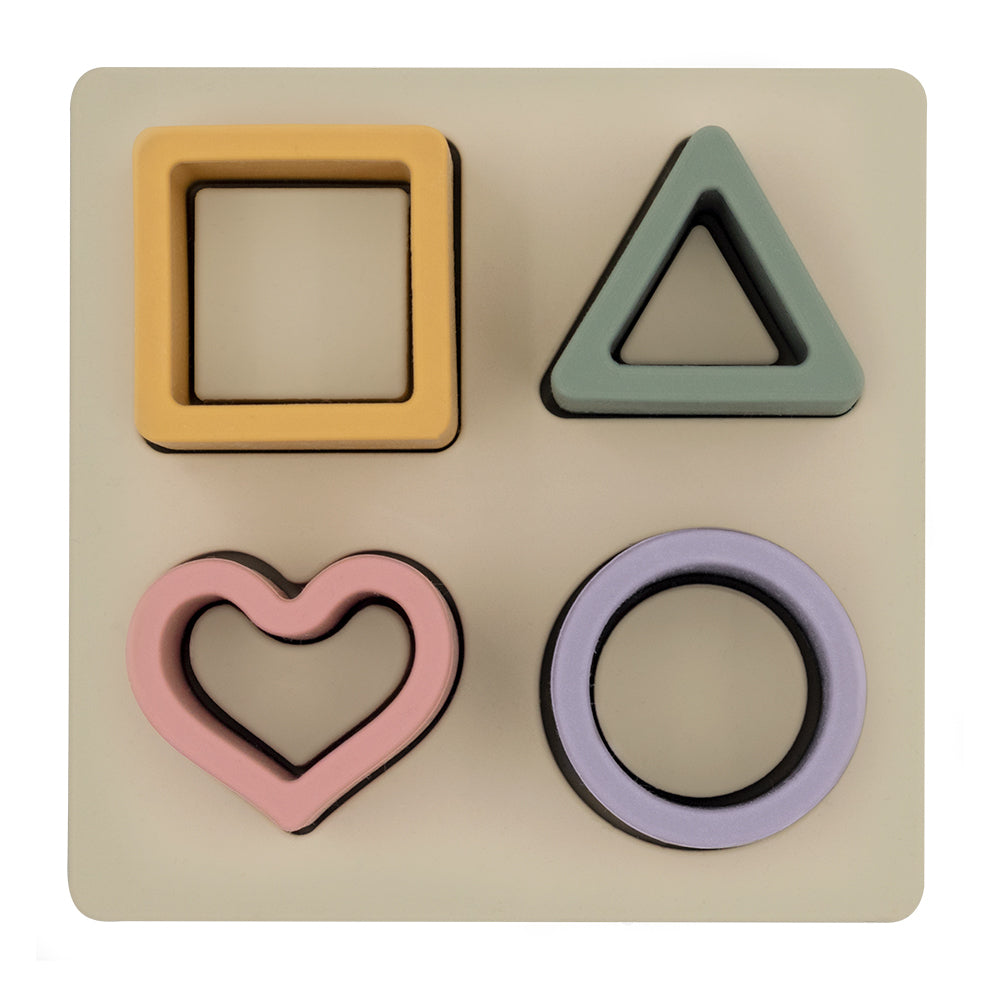 Silicone Shape Puzzle | Rose