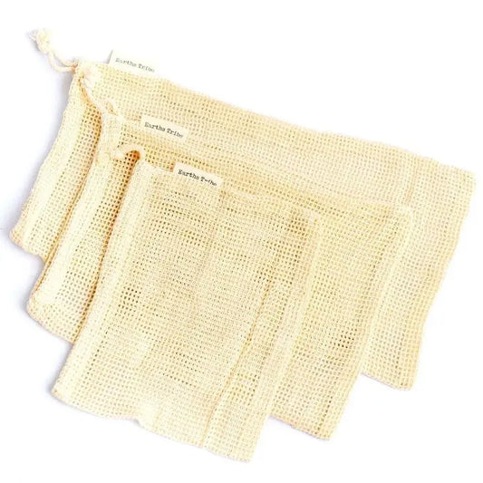 Organic Cotton Produce Bag Set