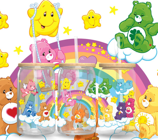 Glass Drinking Tumbler | Care Bears