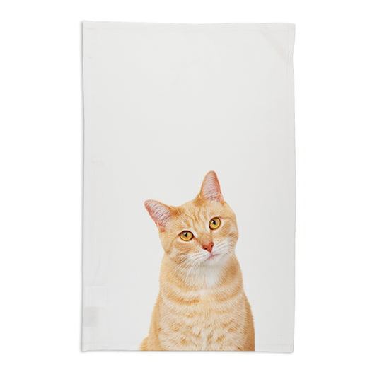 Pet Tea Towel | Ginger Cat