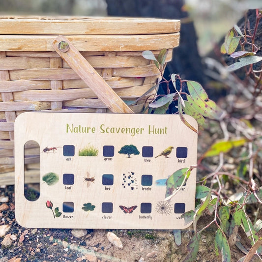 Scavenger Hunt Board | Nature