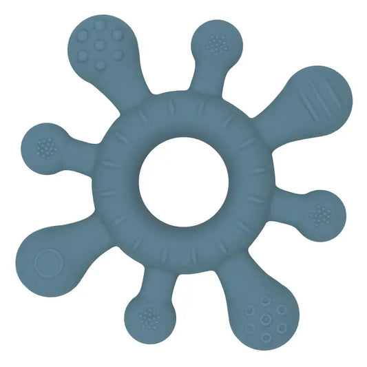 Silicone Splash Teether | Steel Blue