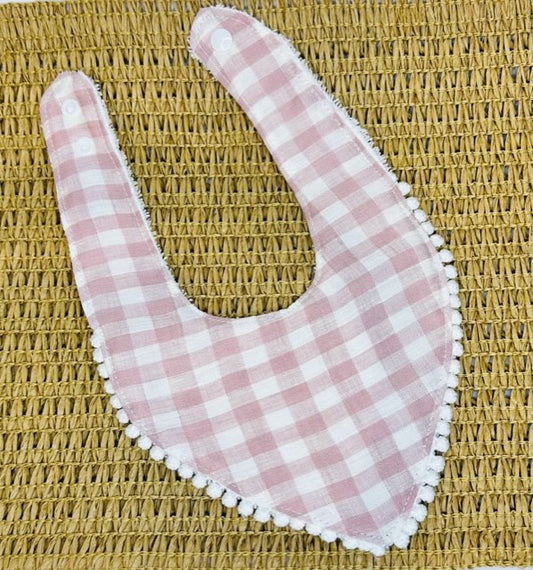 Bandana Bib | Blush Checker