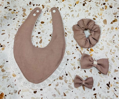 Bandana Bib | Blush