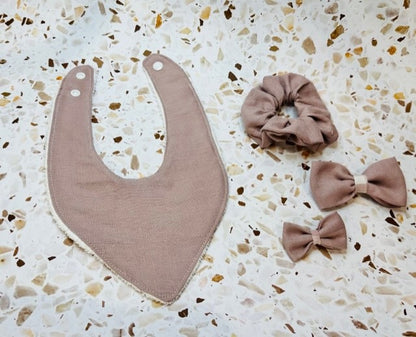 Bandana Bib | Blush